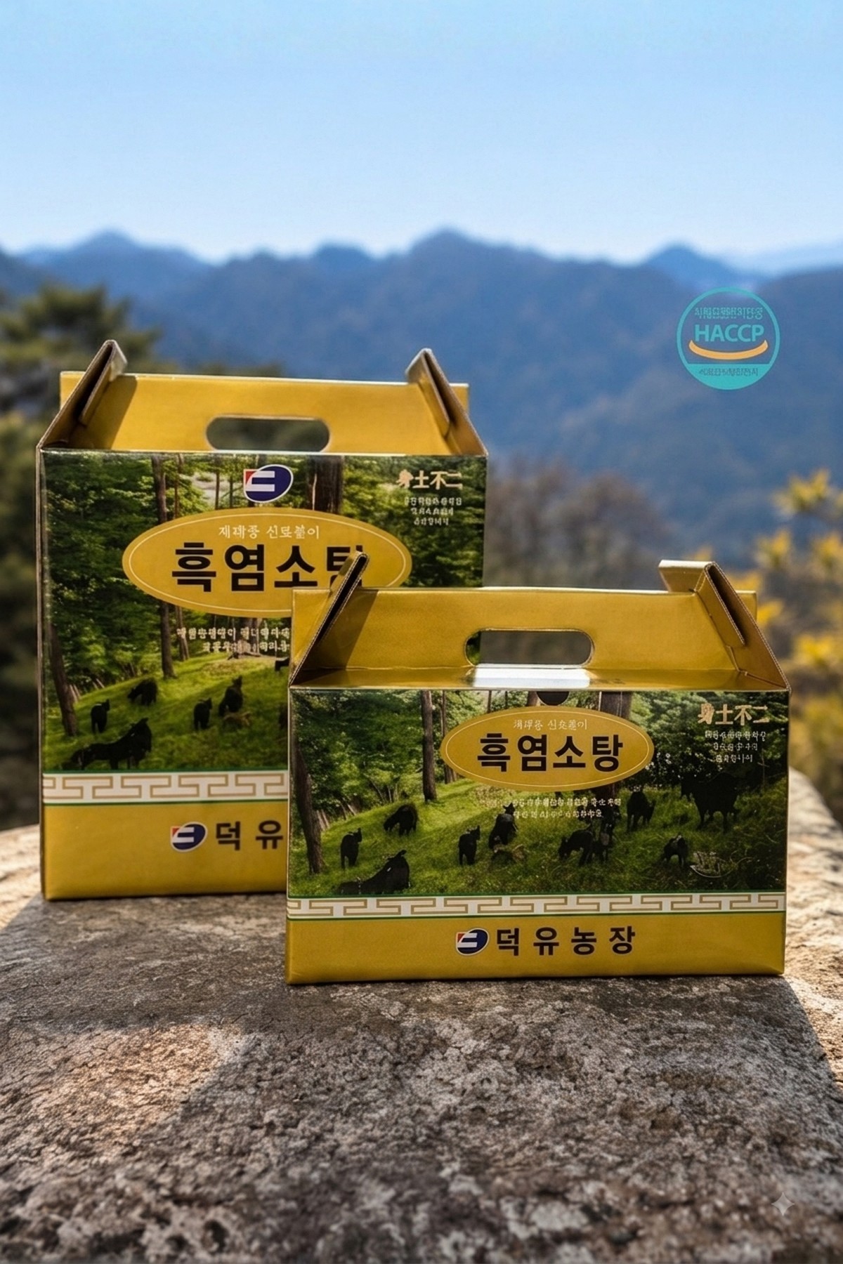 HACCP 인증 흑염소탕